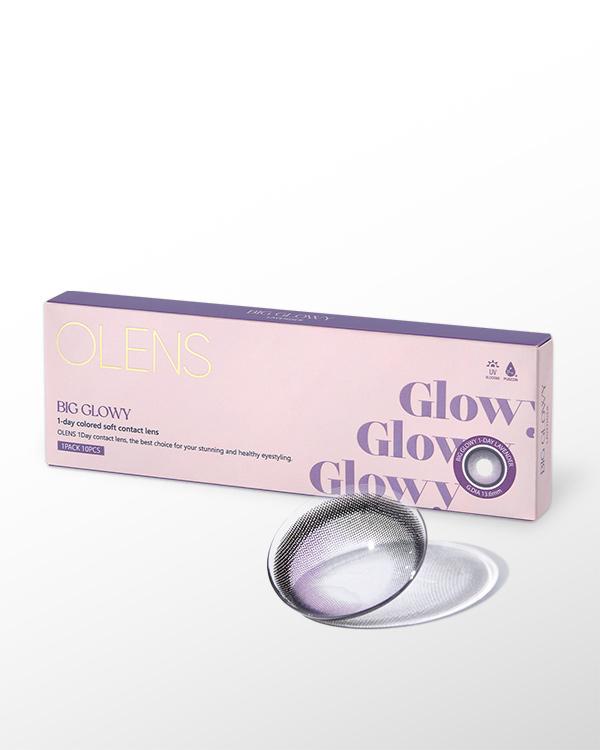 Big Glowy 1Day Lavender (10p) - 1Day, 10lenses/box - image 6