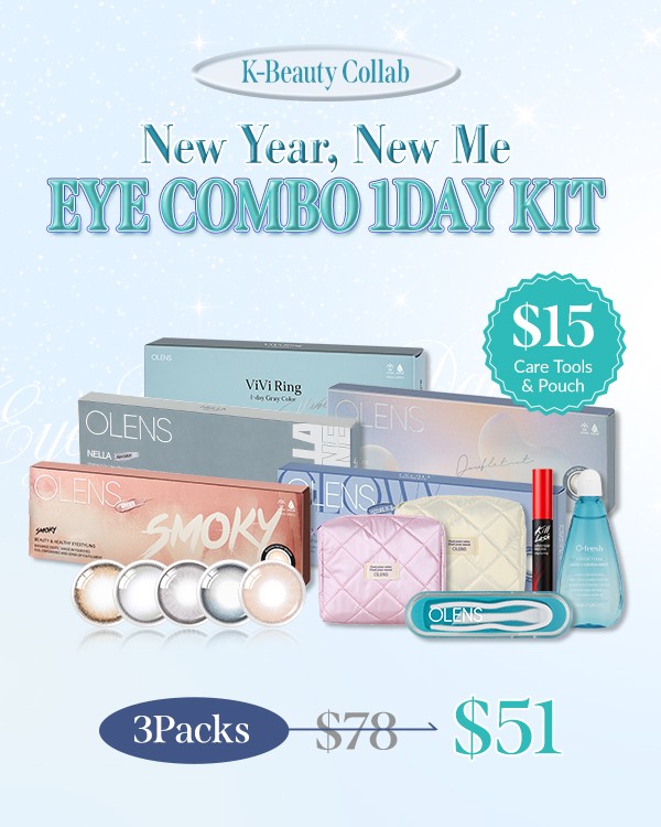 New Year Eye Combo Kit 1Day - 1Day, 10lenses/box - image 1